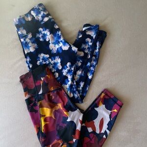 Floral leggings